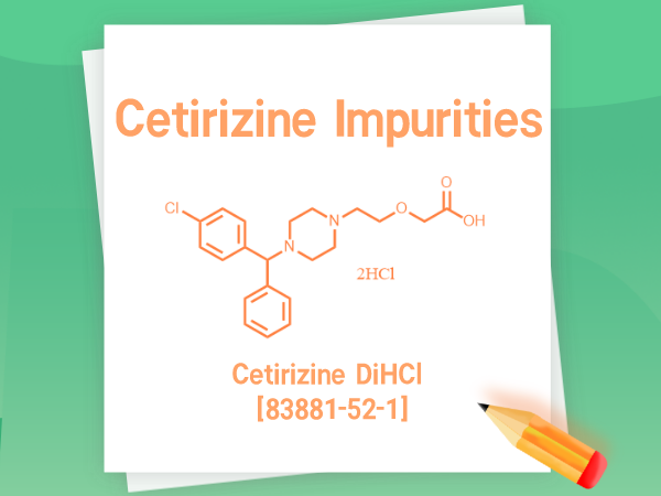 Cetirizine Dihydrochloride API and its impurities