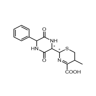 头孢氨苄二酮哌嗪双键位移（△3异构体）