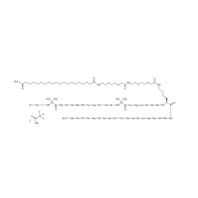 替尔泊肽杂质3二三氟乙酸盐(Des-gamma-Glu)